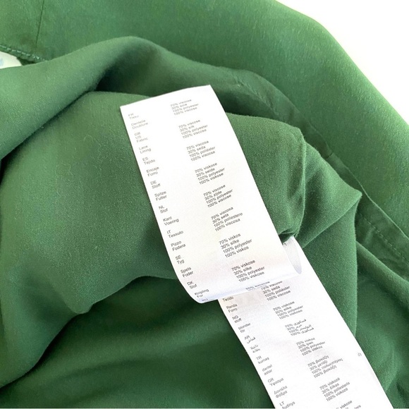 Maje Asymmetric Lace Trimmed Floral Print Silk Blend Dress - Picture 11 of 15